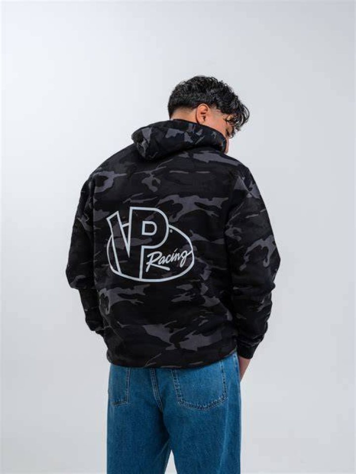 VP Racing Classic Camo Hoodie Ink Splats Design VP Racing